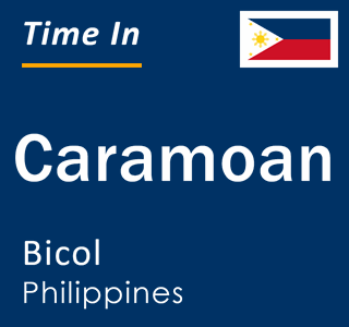 Current local time in Caramoan, Bicol, Philippines