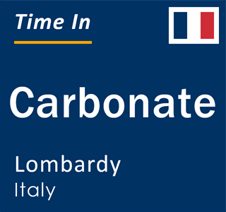 Current local time in Carbonate, Lombardy, Italy