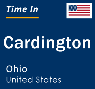 Current local time in Cardington, Ohio, United States