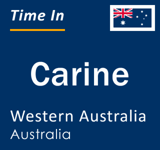 Current local time in Carine, Western Australia, Australia