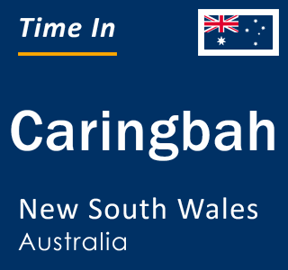 Current local time in Caringbah, New South Wales, Australia