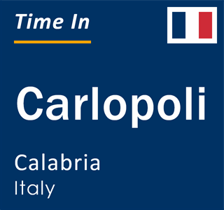 Current local time in Carlopoli, Calabria, Italy