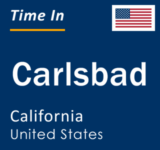 Current local time in Carlsbad, California, United States