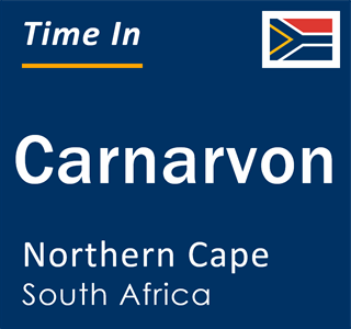 Current local time in Carnarvon, Northern Cape, South Africa