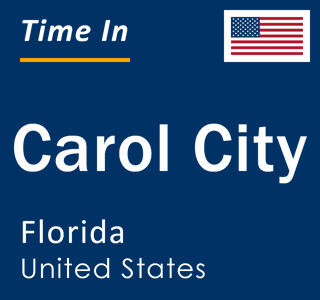 Current local time in Carol City, Florida, United States