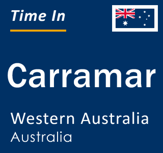 Current local time in Carramar, Western Australia, Australia