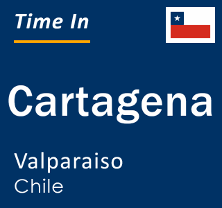 Current local time in Cartagena, Valparaiso, Chile