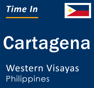 Current local time in Cartagena, Western Visayas, Philippines