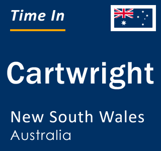 Current local time in Cartwright, New South Wales, Australia