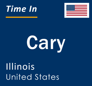 Current local time in Cary, Illinois, United States