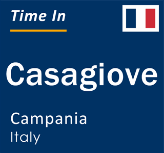 Current local time in Casagiove, Campania, Italy