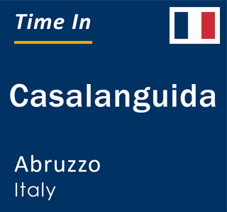 Current local time in Casalanguida, Abruzzo, Italy