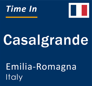 Current local time in Casalgrande, Emilia-Romagna, Italy