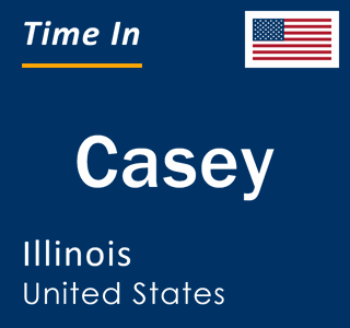 Current local time in Casey, Illinois, United States