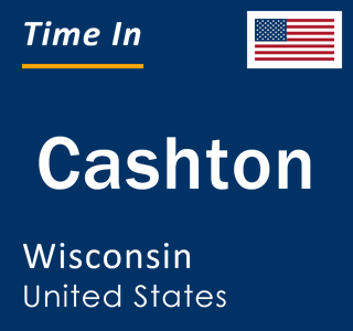 Current local time in Cashton, Wisconsin, United States