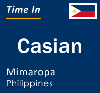 Current local time in Casian, Mimaropa, Philippines