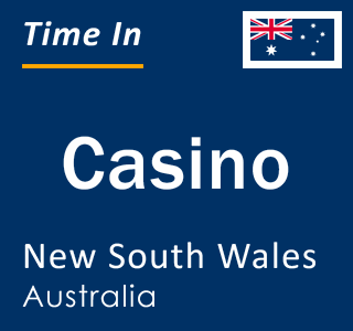 Current local time in Casino, New South Wales, Australia