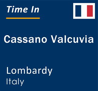 Current local time in Cassano Valcuvia, Lombardy, Italy