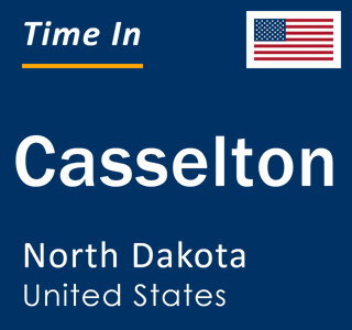 Current local time in Casselton, North Dakota, United States