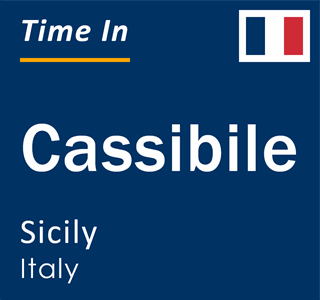 Current local time in Cassibile, Sicily, Italy