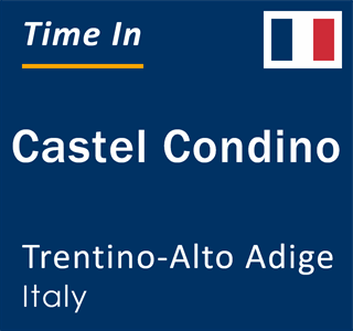 Current local time in Castel Condino, Trentino-Alto Adige, Italy