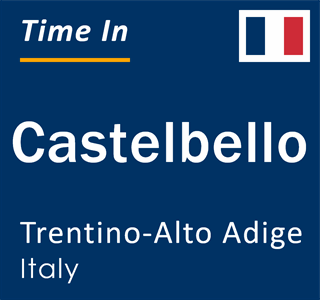 Current local time in Castelbello, Trentino-Alto Adige, Italy