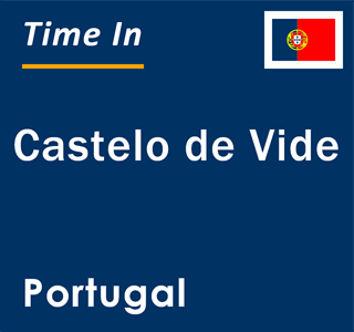 Current local time in Castelo de Vide, Portugal