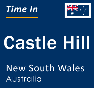 Current local time in Castle Hill, New South Wales, Australia