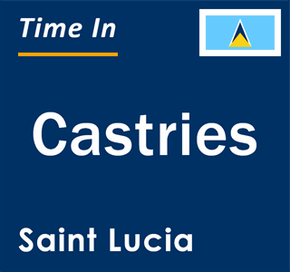 Current time in Castries, Saint Lucia