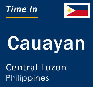 Current local time in Cauayan, Central Luzon, Philippines