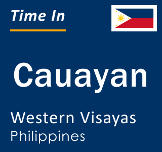 Current local time in Cauayan, Western Visayas, Philippines