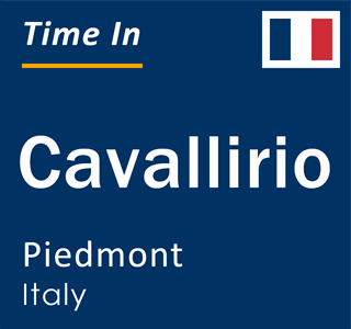 Current local time in Cavallirio, Piedmont, Italy