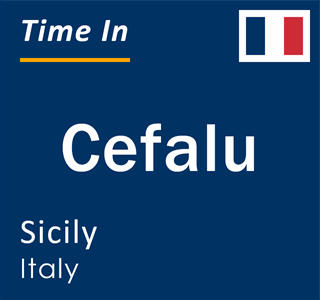 Current local time in Cefalu, Sicily, Italy