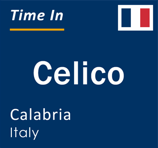 Current local time in Celico, Calabria, Italy