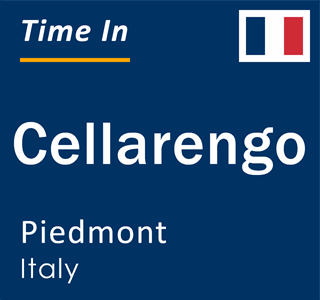 Current local time in Cellarengo, Piedmont, Italy