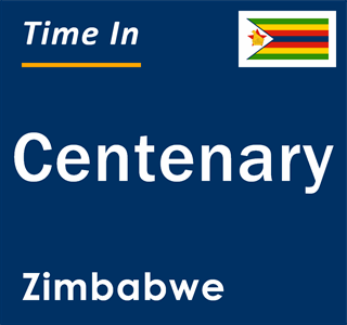 Current local time in Centenary, Zimbabwe