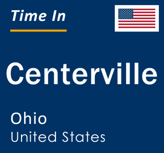 Current local time in Centerville, Ohio, United States
