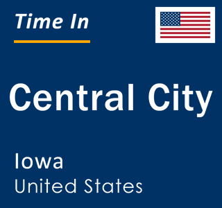 Current local time in Central City, Iowa, United States