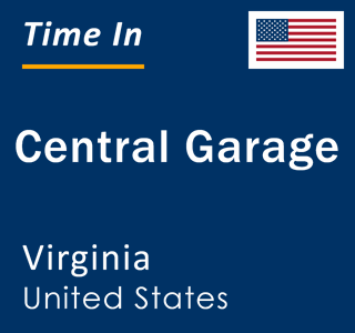 Current local time in Central Garage, Virginia, United States