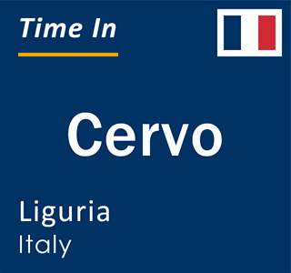 Current local time in Cervo, Liguria, Italy