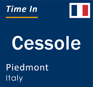 Current local time in Cessole, Piedmont, Italy