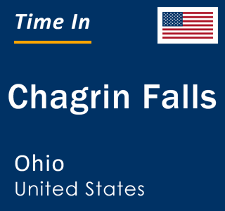 Current local time in Chagrin Falls, Ohio, United States