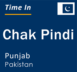 Current local time in Chak Pindi, Punjab, Pakistan