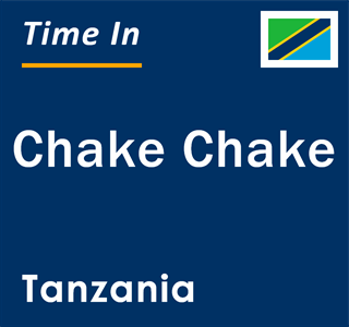 Current local time in Chake Chake, Tanzania