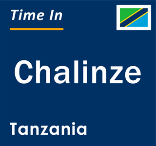 Current local time in Chalinze, Tanzania