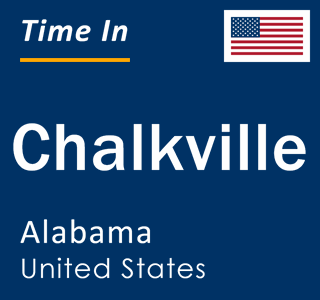 Current local time in Chalkville, Alabama, United States