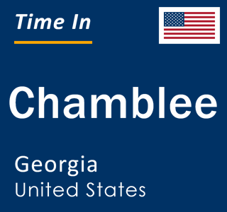 Current local time in Chamblee, Georgia, United States