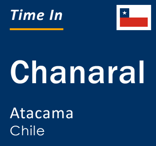 Current time in Chanaral, Atacama, Chile
