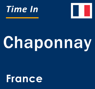 Current local time in Chaponnay, France