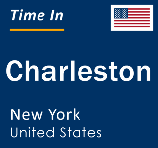 Current local time in Charleston, New York, United States